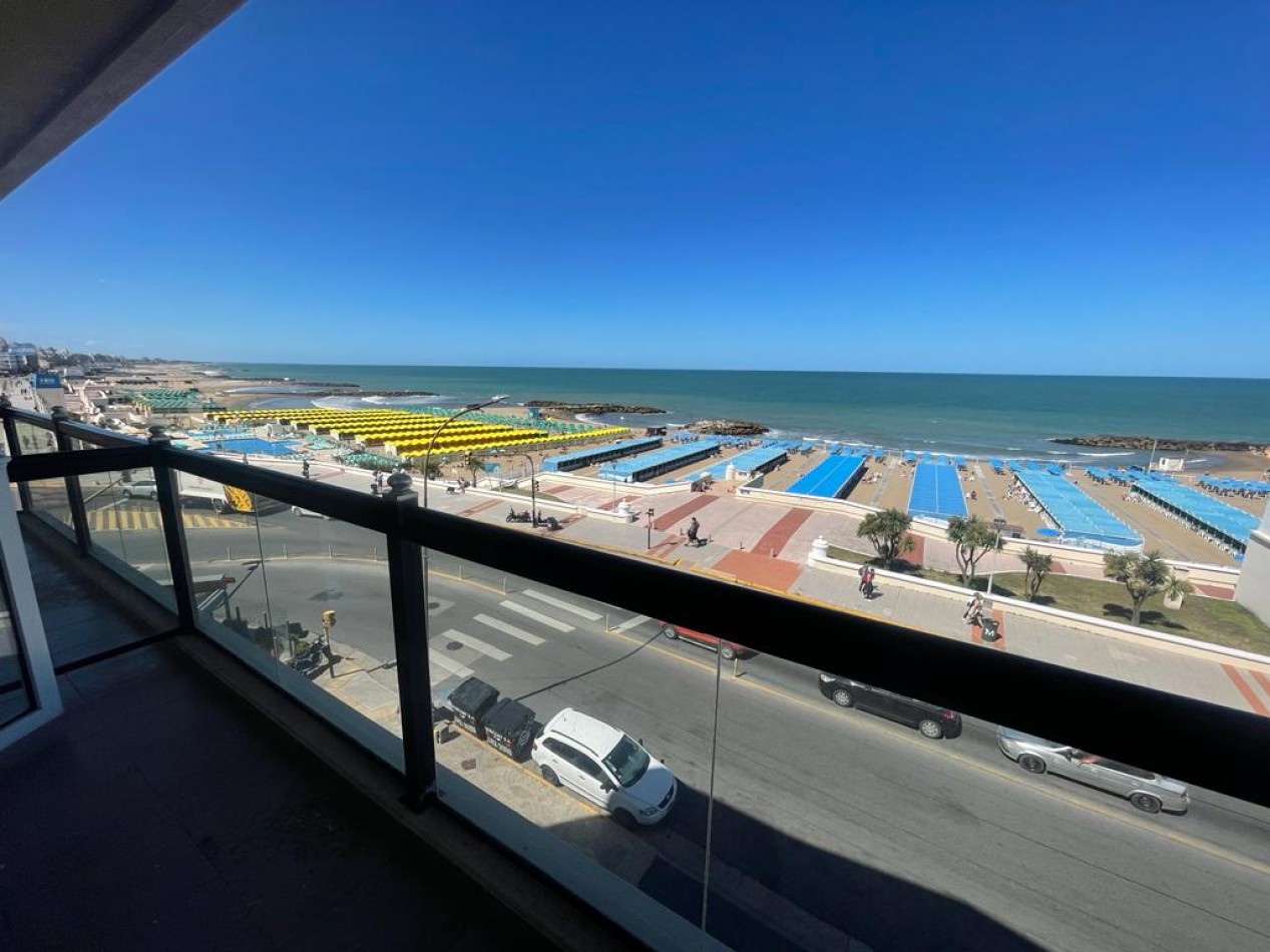 ALQUILER VERANO 2025 - SEMIPISO CON VISTA AL MAR CON COCHERA - LA PERLA